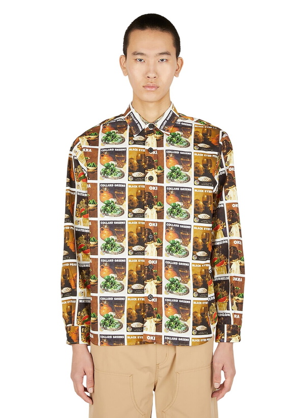 Photo: Sky High Farm Workwear x Denim Tears All Over Print Shirt