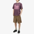 PACCBET Men's Miami T-Shirt in Burgundy