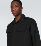 Rick Owens Magnum Tommy cotton-blend poplin shirt