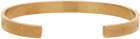 Maison Margiela Gold Cuff Bracelet