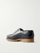 J.M. Weston - Two-Tone Leather Derby Shoes - Blue