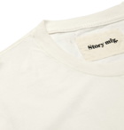 Story Mfg. - Grateful Printed Organic Cotton-Jersey T-Shirt - White