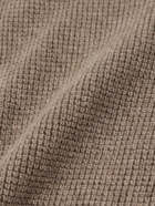Sid Mashburn - Waffle-Knit Cashmere Sweater - Brown