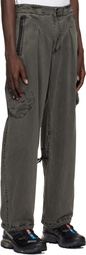 HYEIN SEO Gray Dyed Cargo Pants