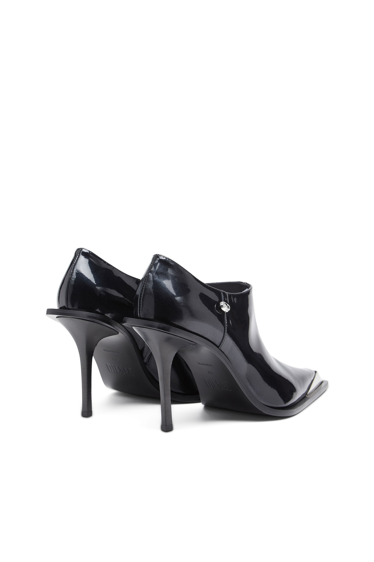 Diesel D-Tona-Ankle boots in patent leather - Ankle Boots Womens