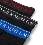 Polo Ralph Lauren - Three-Pack Stretch-Cotton Briefs - Multi