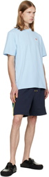 Casablanca Blue Core Logo T-shirt