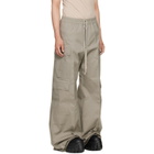 Rick Owens Taupe Tower Cargobelas Cargo Pants