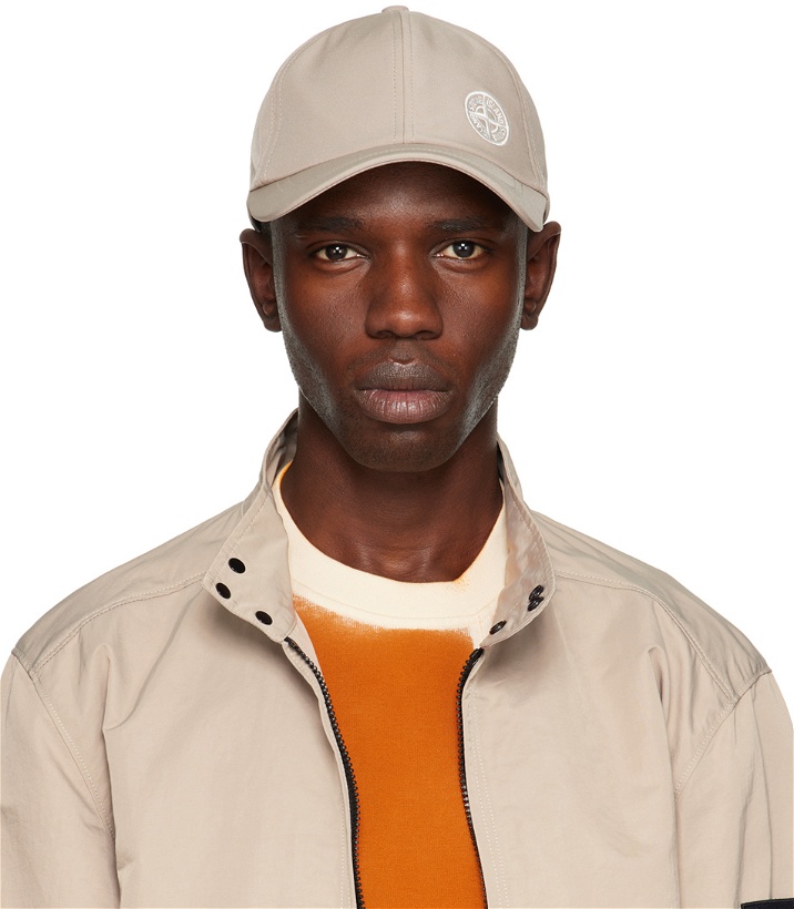 Photo: Stone Island Gray Embroidered Hat
