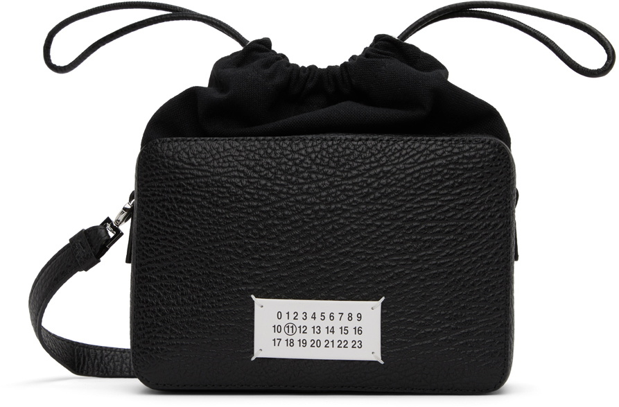 Maison Margiela Black Logo Crossbody Bag