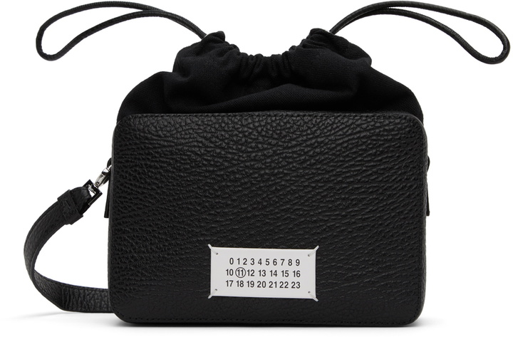 Photo: Maison Margiela Black Logo Crossbody Bag