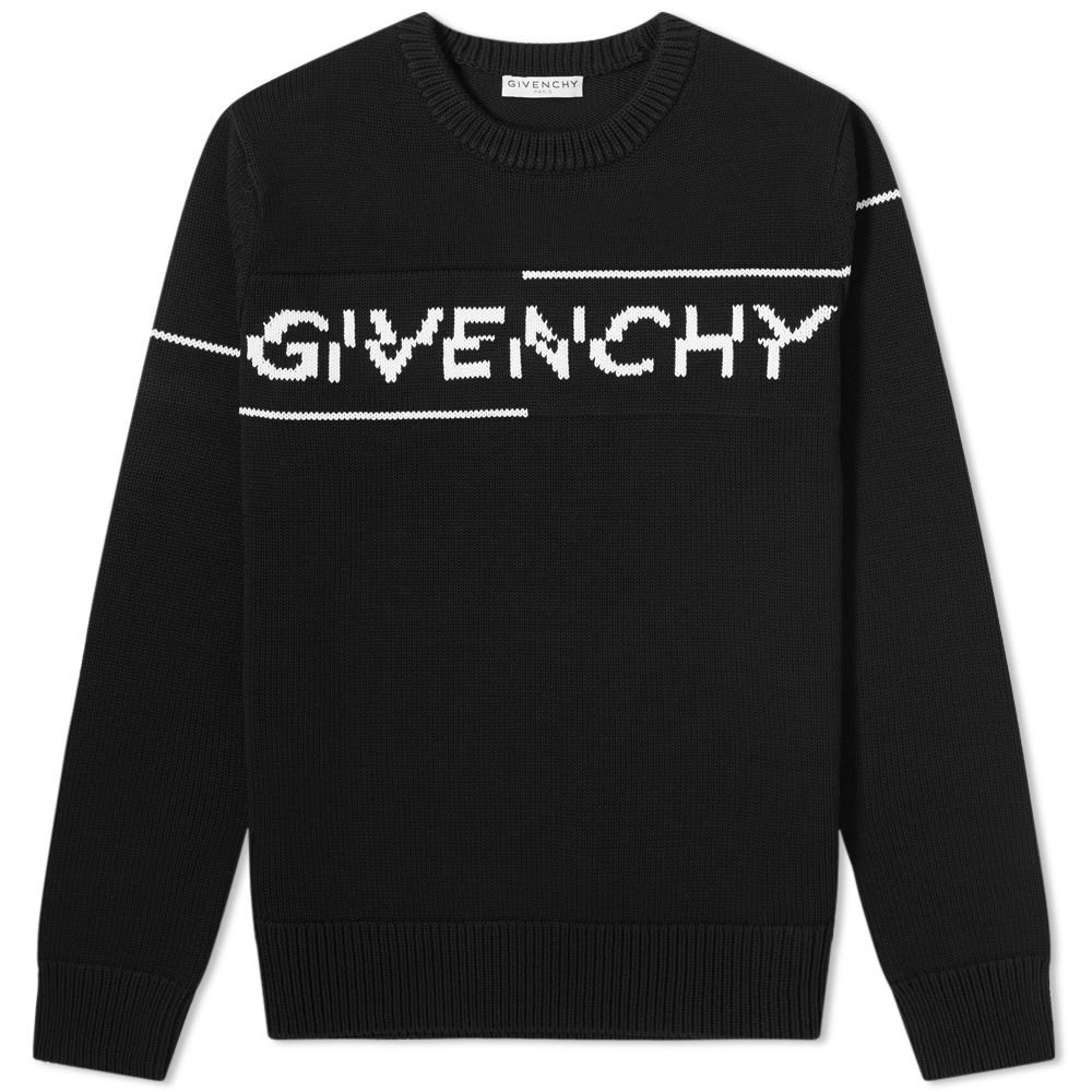 Givenchy Split Logo Crew Knit Givenchy