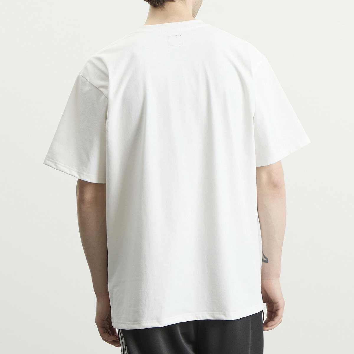Needles Men's Papillion Pocket T-Shirt in White