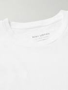 Nili Lotan - Bradley Cotton-Jersey T-Shirt - White