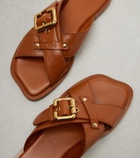 Chloé Nil leather slides