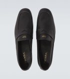 Prada Leather penny loafers