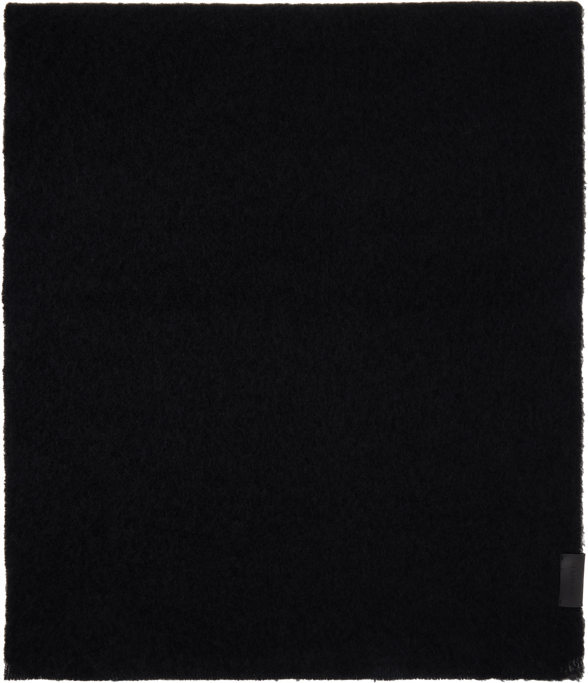 LEMAIRE Black Cocotte Scarf Lemaire