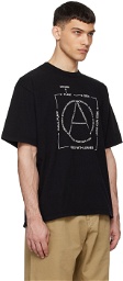 Neighborhood Black Printed T-Shirt