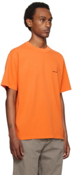 Stone Island Orange Bonded T-Shirt