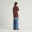 END. Mono T-shirt in Oxblood