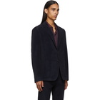 Paul Smith Navy Corduroy Kensington Blazer