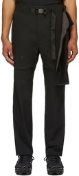 Nike Black MMW Edition Convertible 3-in-1 Lounge Pants