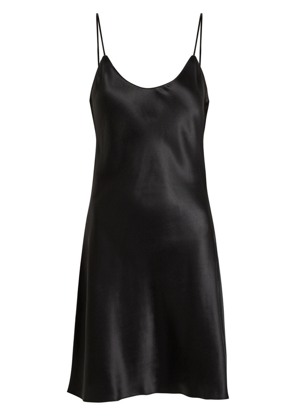 Photo: Olivia Von Halle Venus Silk Night Dress Black
