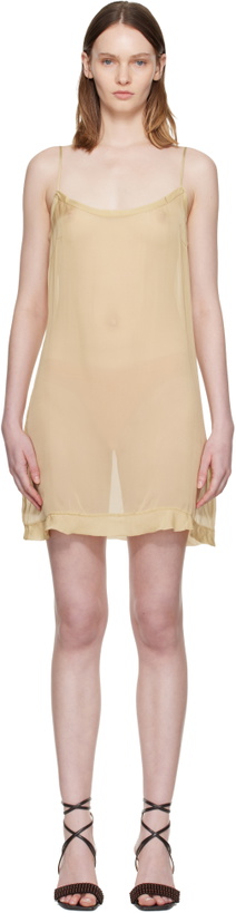 Photo: Paloma Wool Beige Enos Minidress