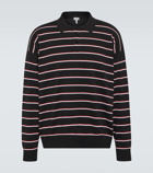 Loewe Striped cotton polo sweater