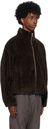 John Elliott Brown Corduroy Puffer Jacket
