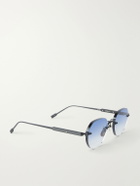 Sato - Terebellum I Titanium Round-Frame Sunglasses