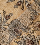 The House of Lyria Tormento floral linen tablecloth