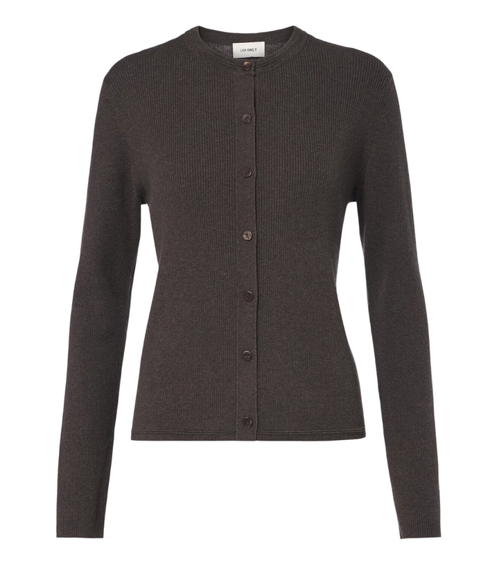 Photo: Lisa Yang Abeena cotton and cashmere cardigan