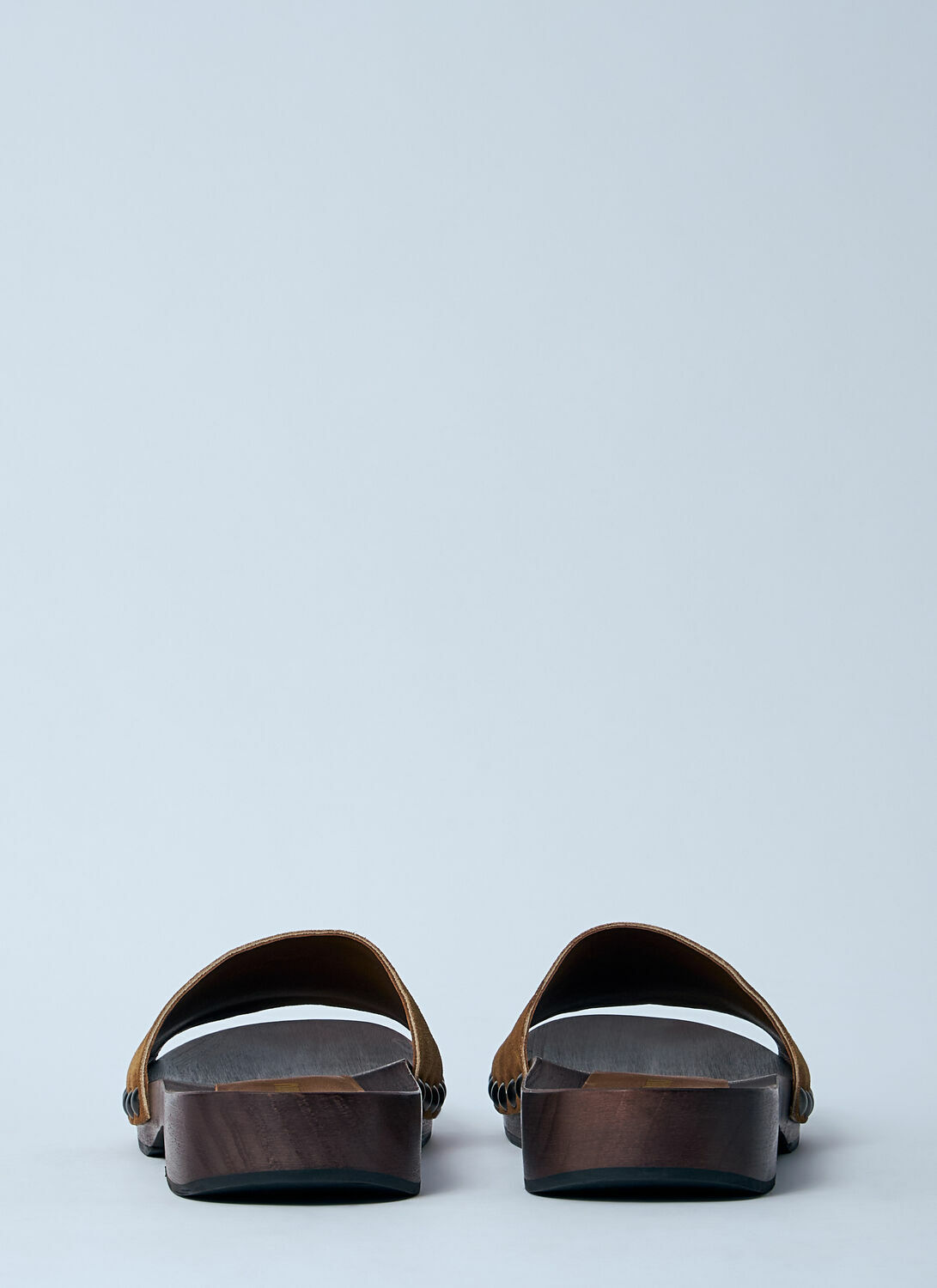 Miu Miu Faded Suede Clogs