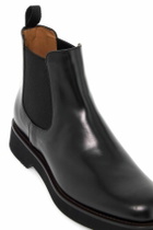 CHURCH'S monmouth chelsea leather brushed ankle boots Black