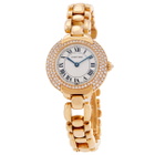 Cartier Vendome Quartz Diamond White Dial Ladies Watch WN1010C8
