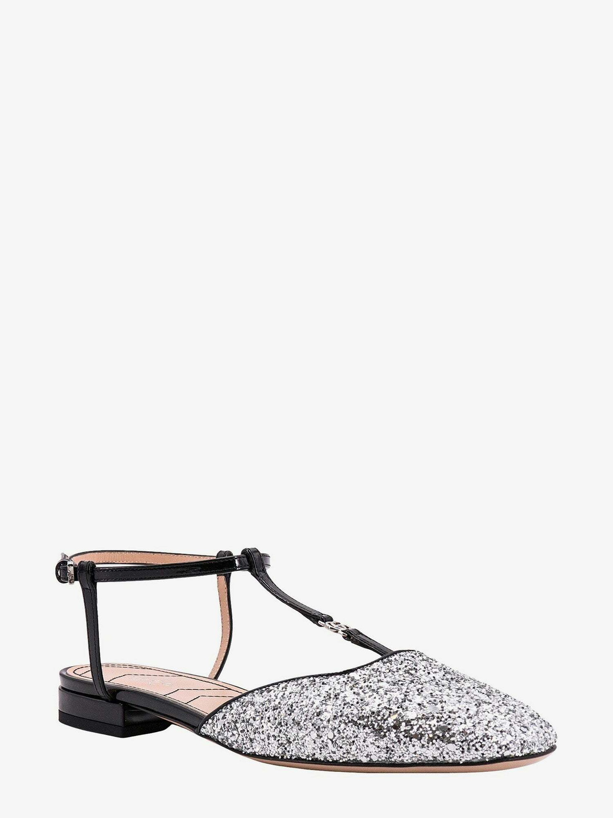 Gucci Ballerinas Silver Womens Gucci