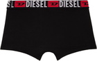 Diesel Five-Pack Black Umbx-Damienfivepack Boxer Briefs