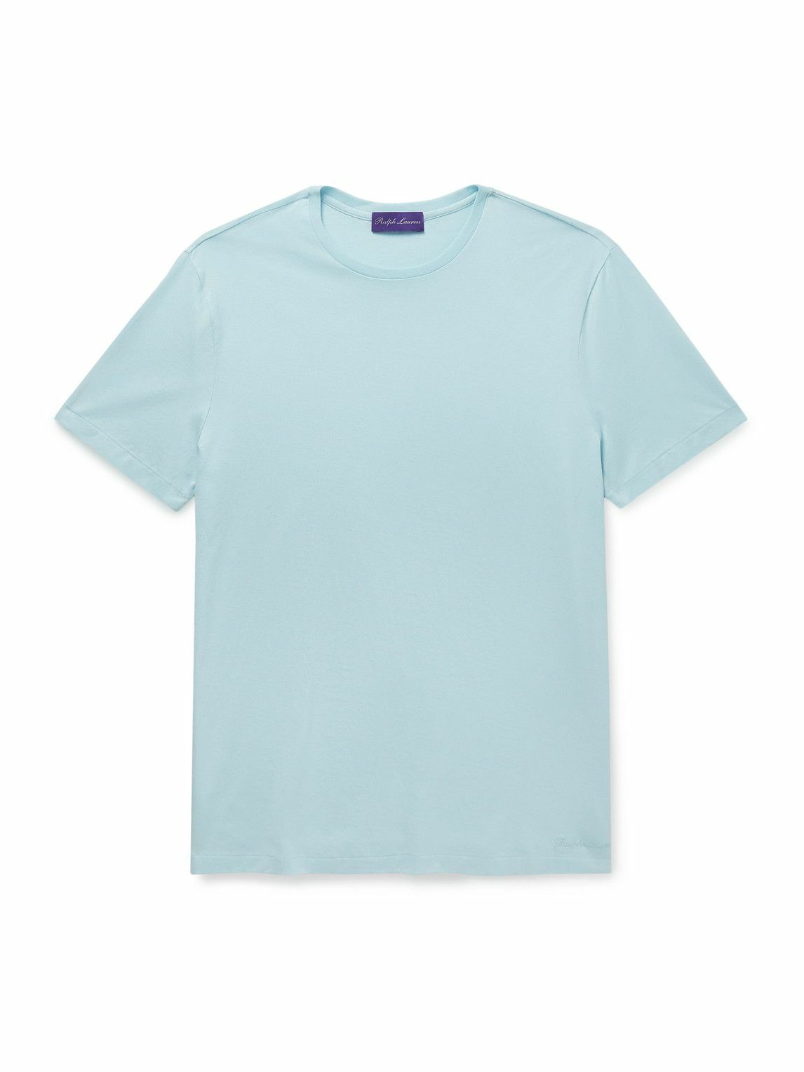 Ralph Lauren Purple Label - Striped Cotton-Jersey T-Shirt