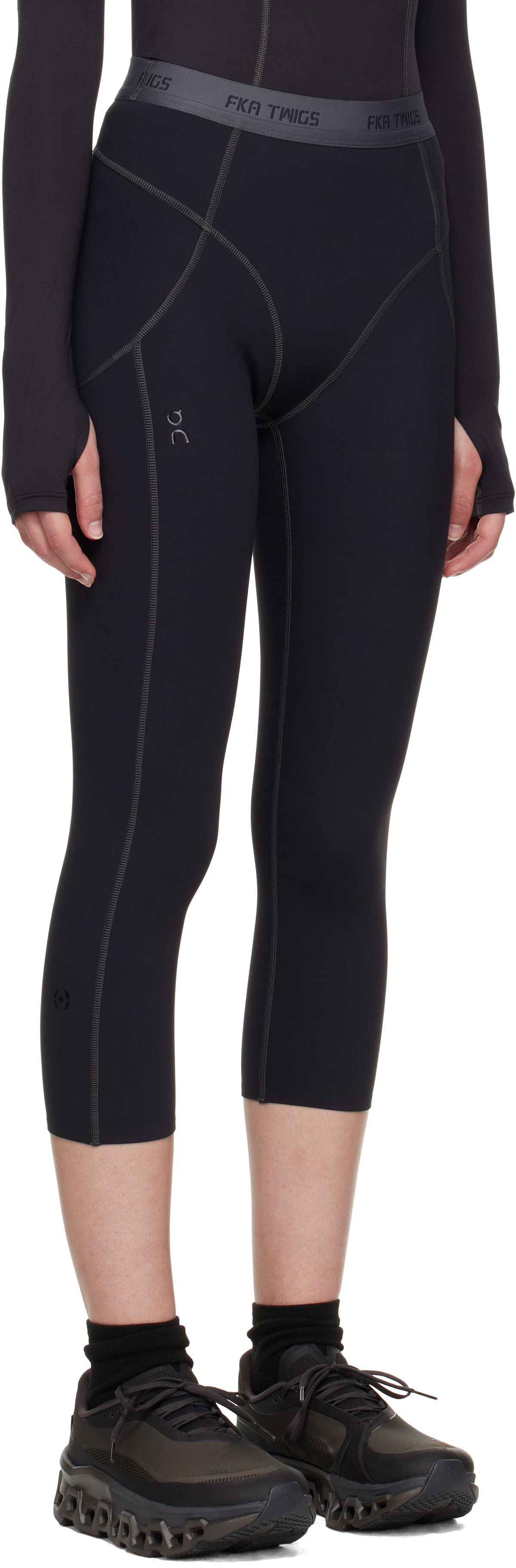 On Black FKA twigs Edition Studio Sport Leggings