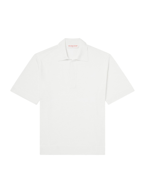 Photo: Orlebar Brown - Raffertie Merino Wool Polo Shirt - Neutrals