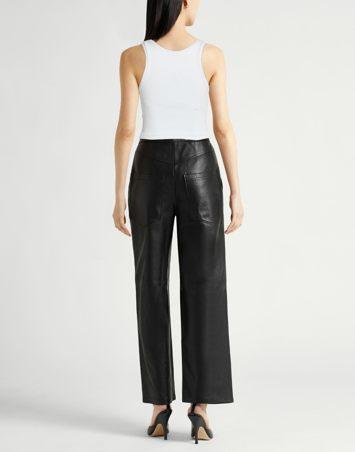 Wardrobe. nyc Womens Tank top in White