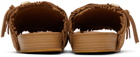 visvim Brown Christo Shaman-Folk Sandals