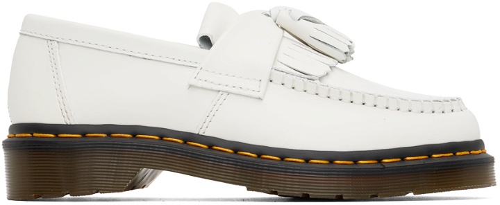 Photo: Dr. Martens White Adrian Loafers
