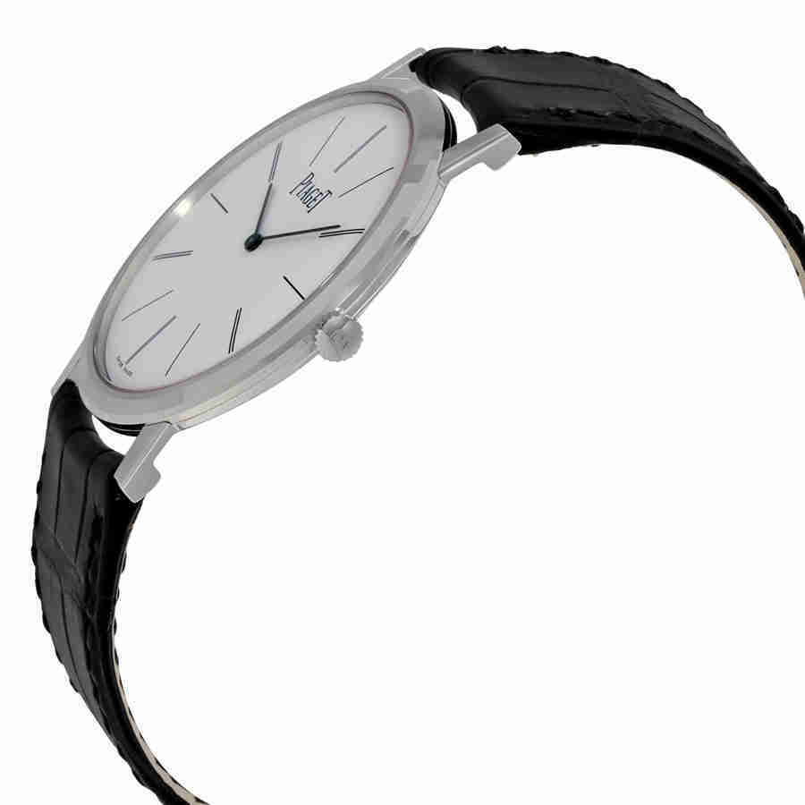 Piaget Altiplano White Dial White Gold Mens Watch G0A29112