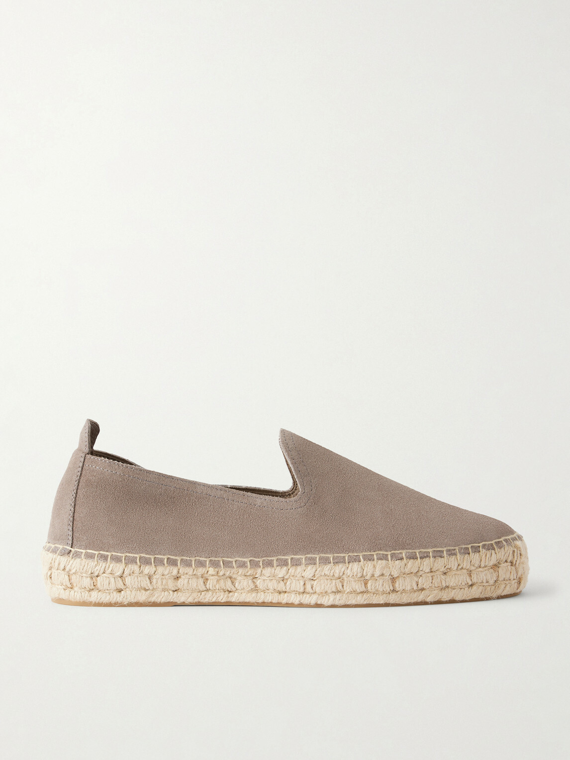 MORJAS - The Espadrille Suede Espadrilles - Brown