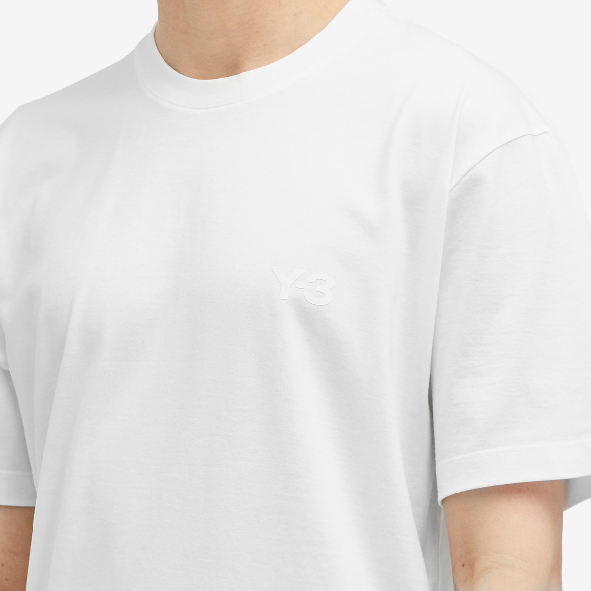 Y - 3 - Unisex - White - T-shirt main image 0
