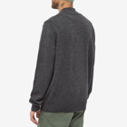 Comme des Garçons Play Men's Overlapping Heart Cardigan in Grey