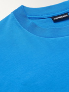 Jacquemus - Vague Logo-Print Cotton-Jersey T-Shirt - Blue