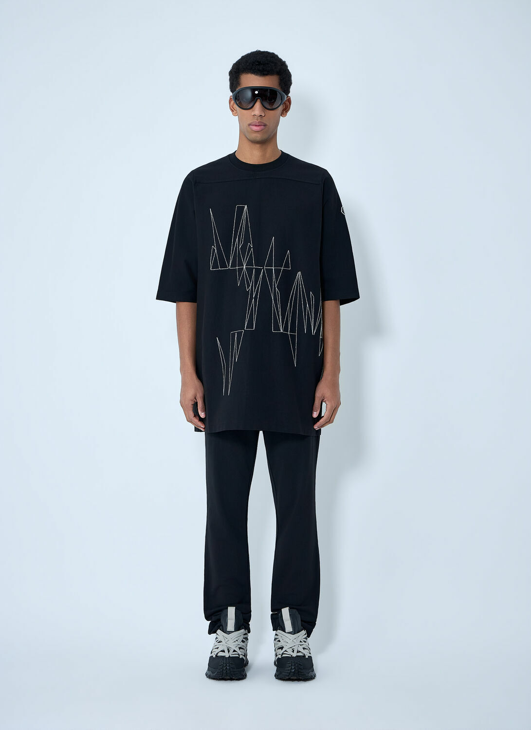 Moncler + Rick Owens Graphic Embroidered T-Shirt